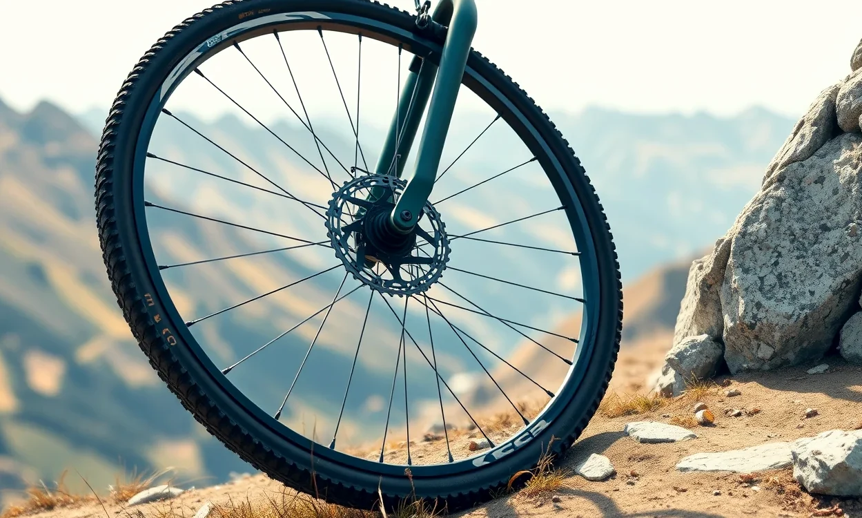 Záchranné terénne vozidlo Horskej záchrannej služby transportuje poškodený bicykel
