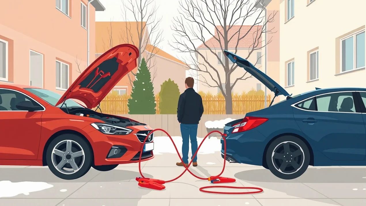 Žlté odťahové vozidlo nakladá nepojazdné firemné auto na diaľnici