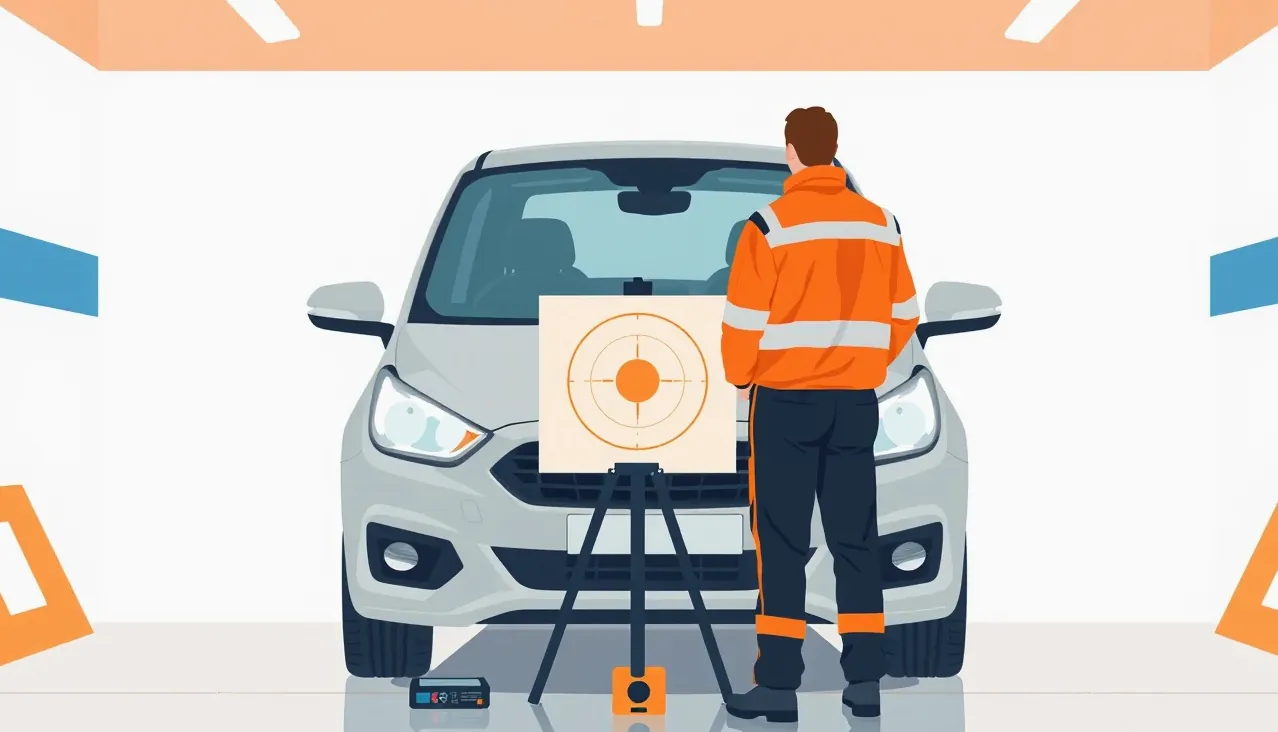 Mechanik v autoservise porovnáva originálny diel s neoriginálnym komponentom karosérie