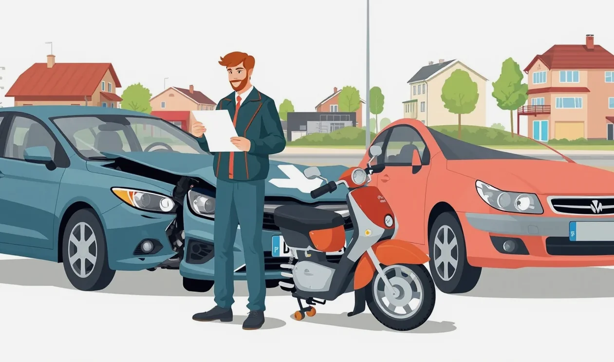 Vodič kontrolujúci motorový priestor a doklady o technickej kontrole vozidla