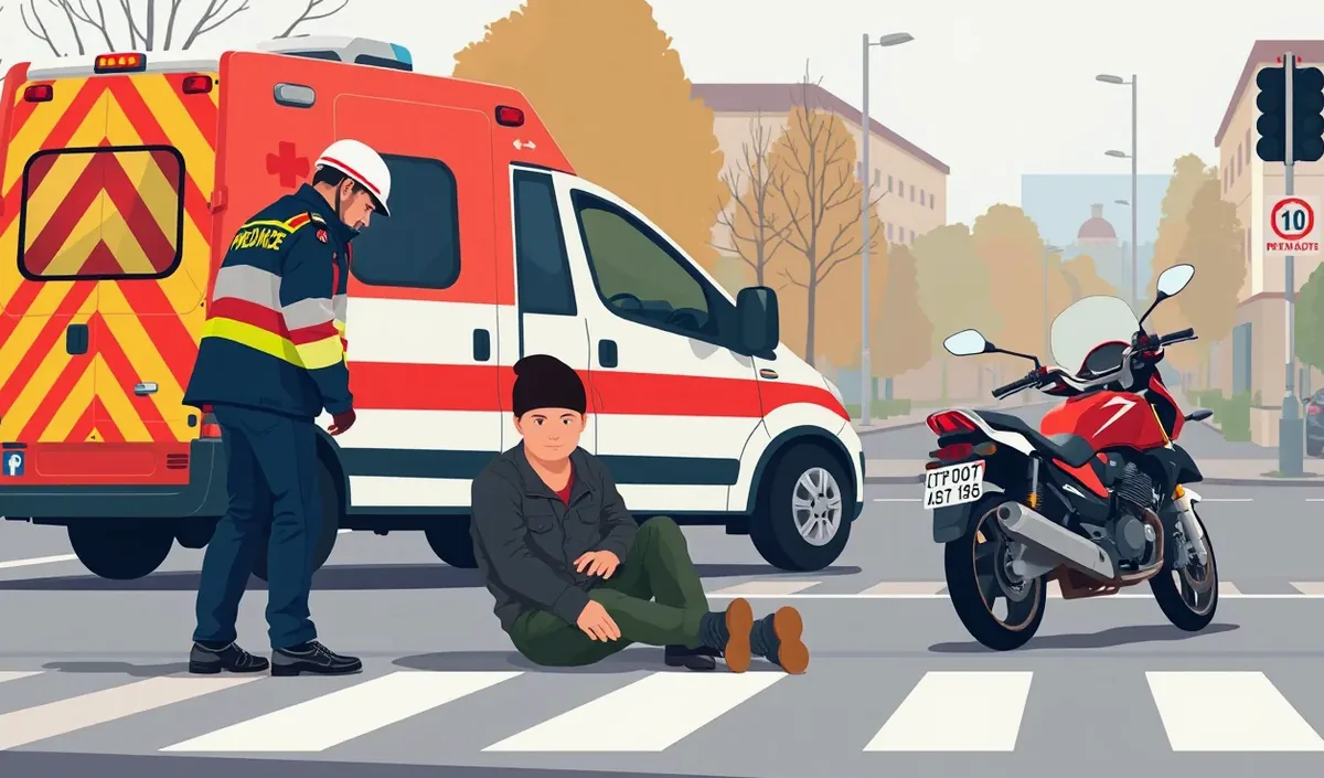 Pohľad na palubnú kameru snímajúcu cestnú premávku cez čelné sklo auta