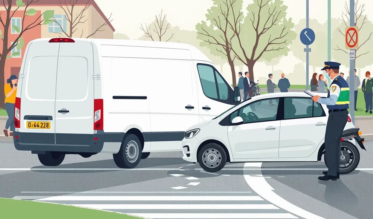 Žlté vozidlo záchrannej zdravotnej služby na kontrole technického stavu
