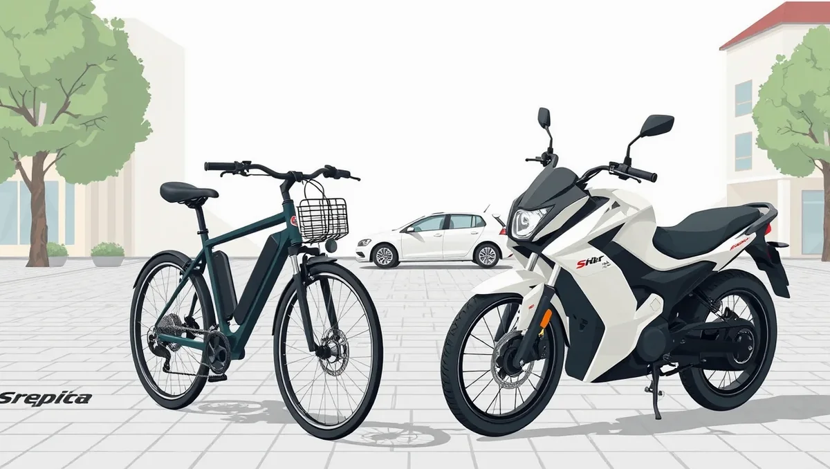 Mechanik montujúci elektrickú prestavbovú sadu s motorom na koleso bicykla