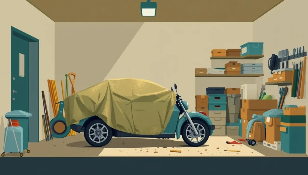 Starší manželský pár si prezerá technický preukaz pred garážou pri automobile Seat