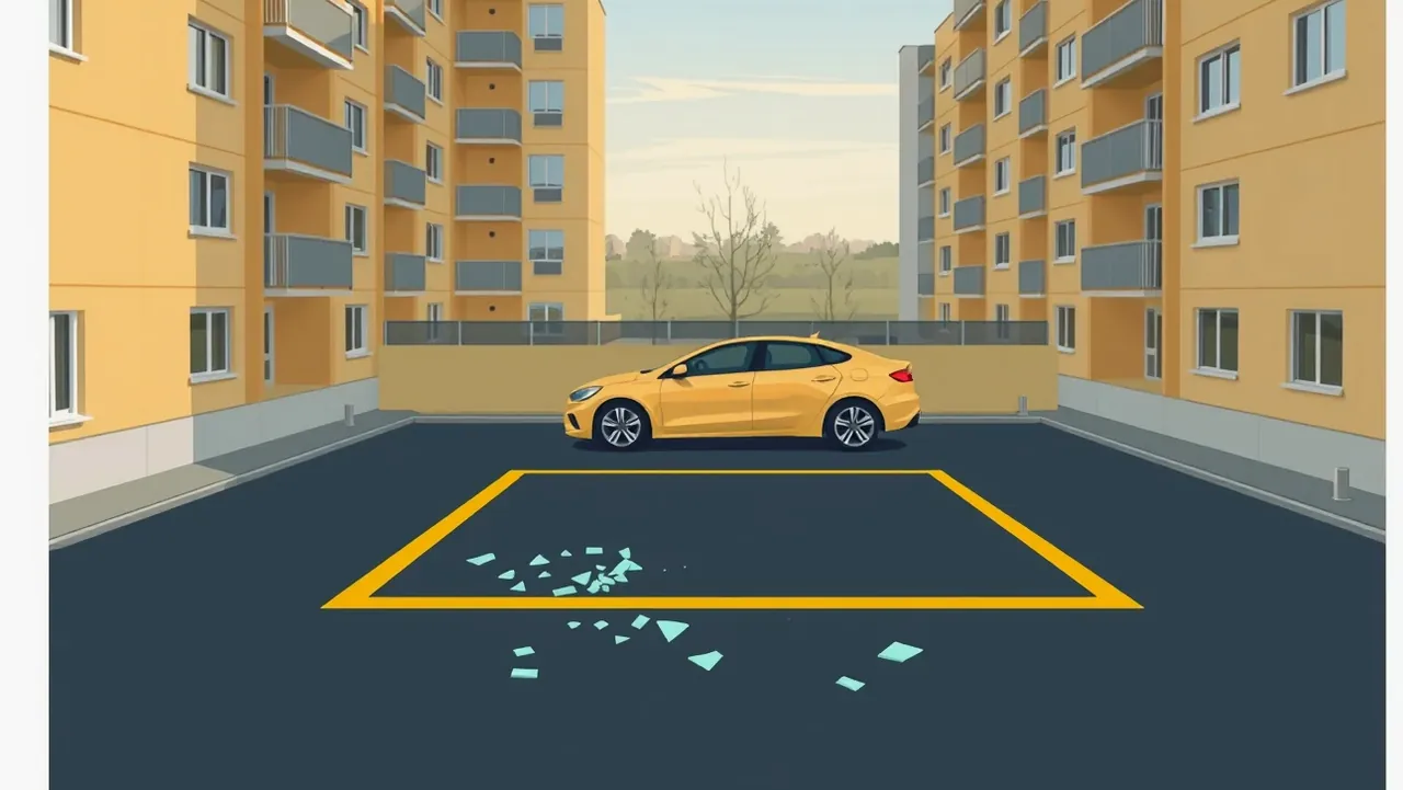 Detail poškodeného motorového priestoru osobného auta po požiari