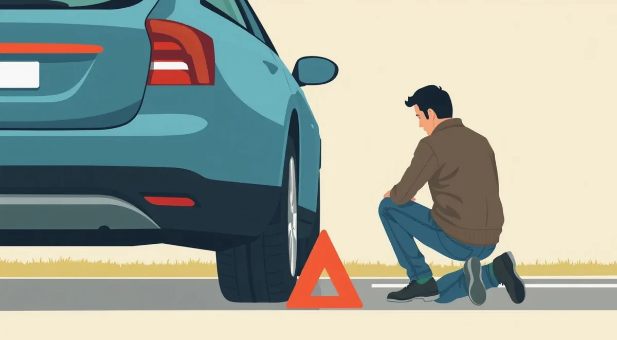 Rodinné auto naložené batožinou na ceste na letnú dovolenku